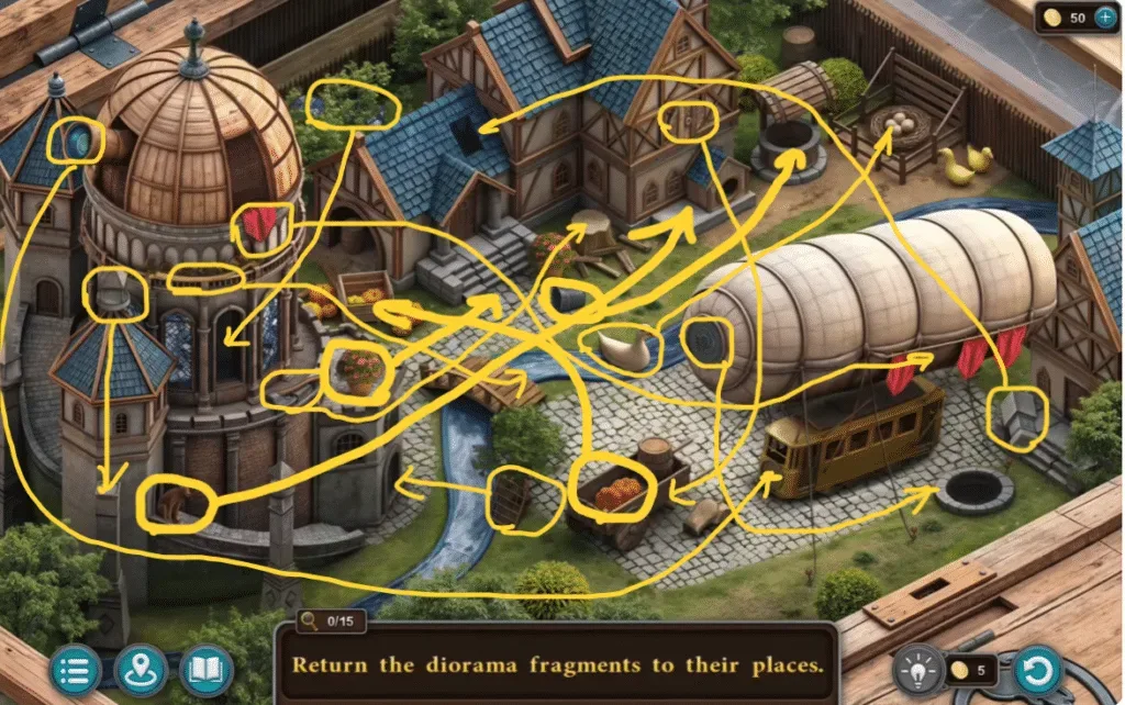 Mystery Detective Adventure 2, глава 2 «Проклятие» — Стеклянная шкатулка